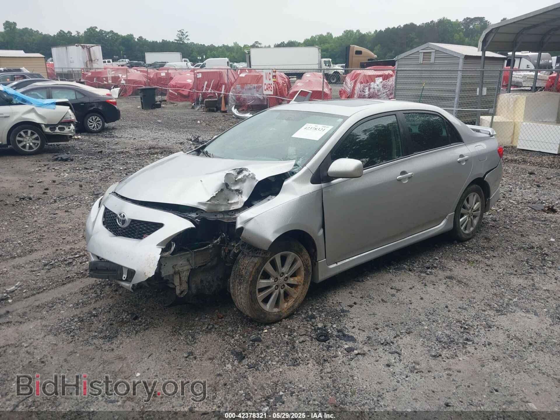 2010 TOYOTA COROLLA - VIN: 2T1BU4EE9AC467241 - Фото 2