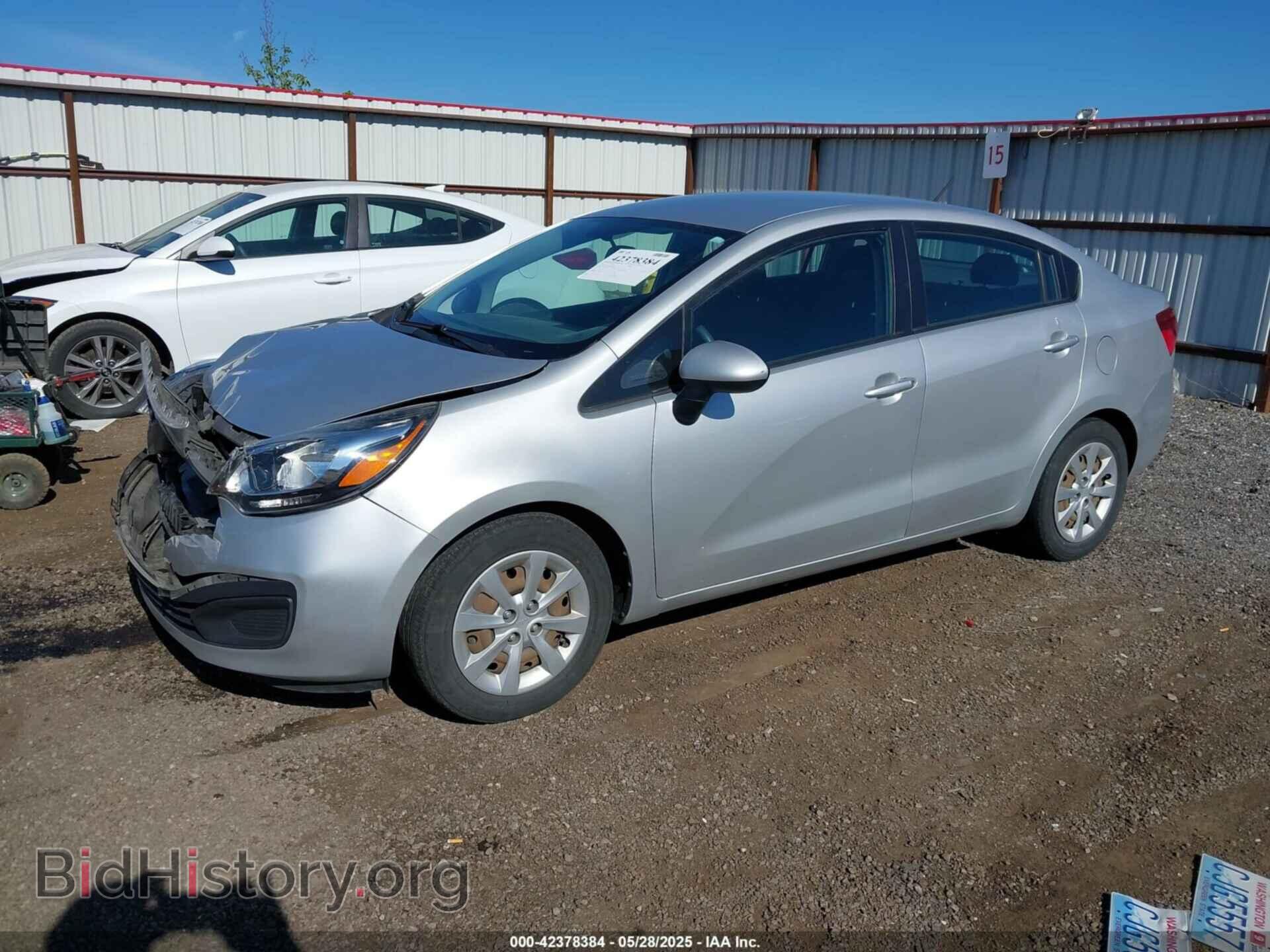 2015 KIA RIO - VIN: KNADM4A35F6426985 - Фото 2