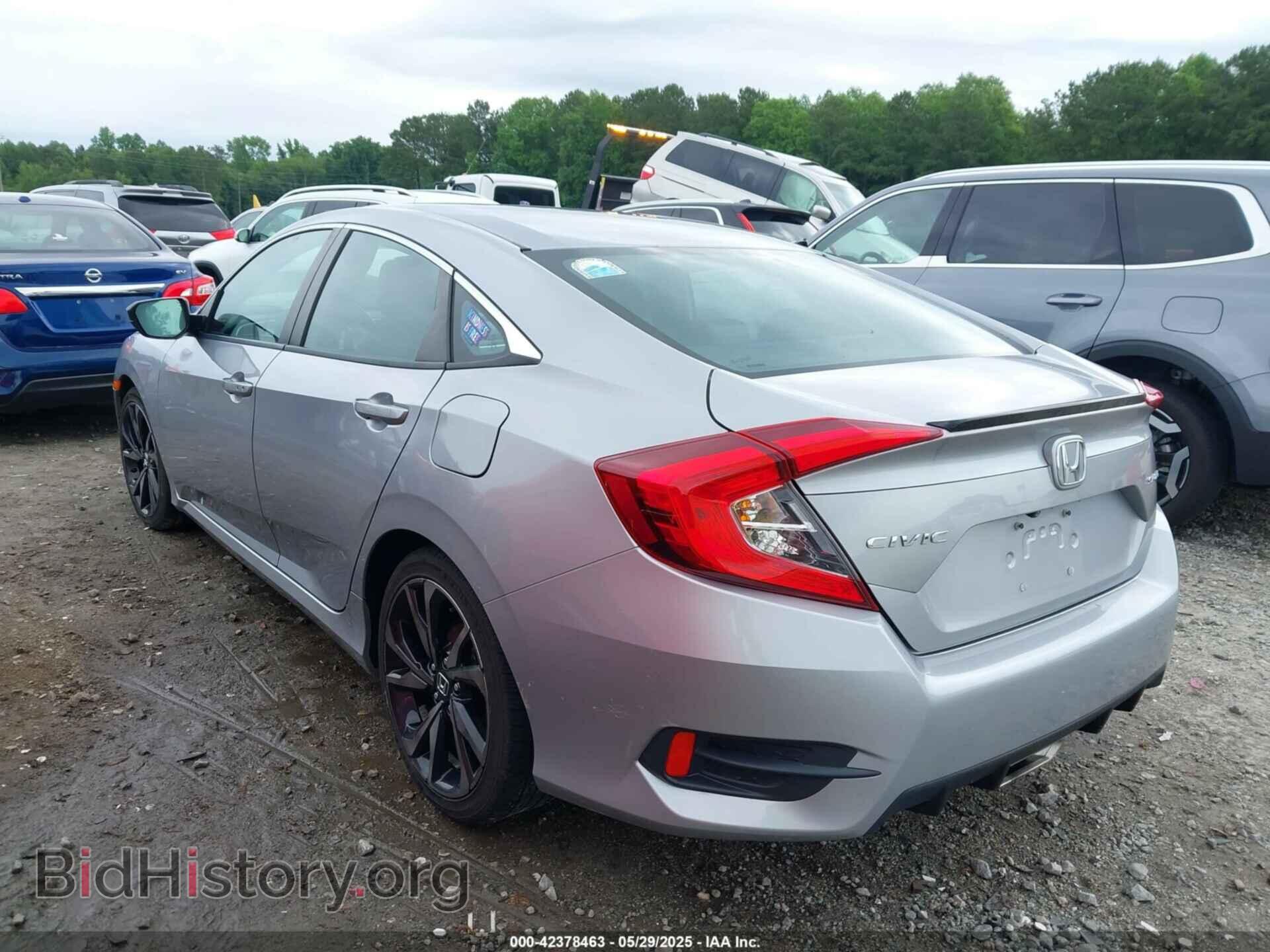 2019 HONDA CIVIC - VIN: 2HGFC2F83KH527766 - Фото 3
