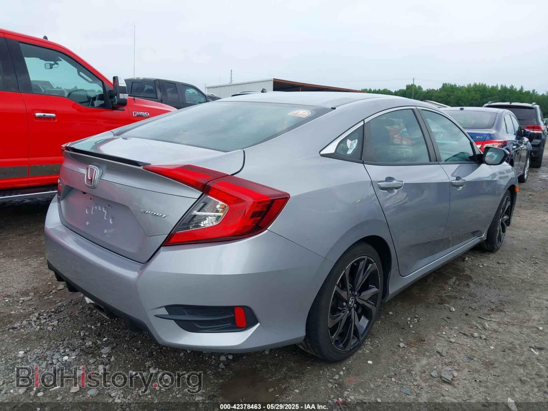 2019 HONDA CIVIC - VIN: 2HGFC2F83KH527766 - Фото 4