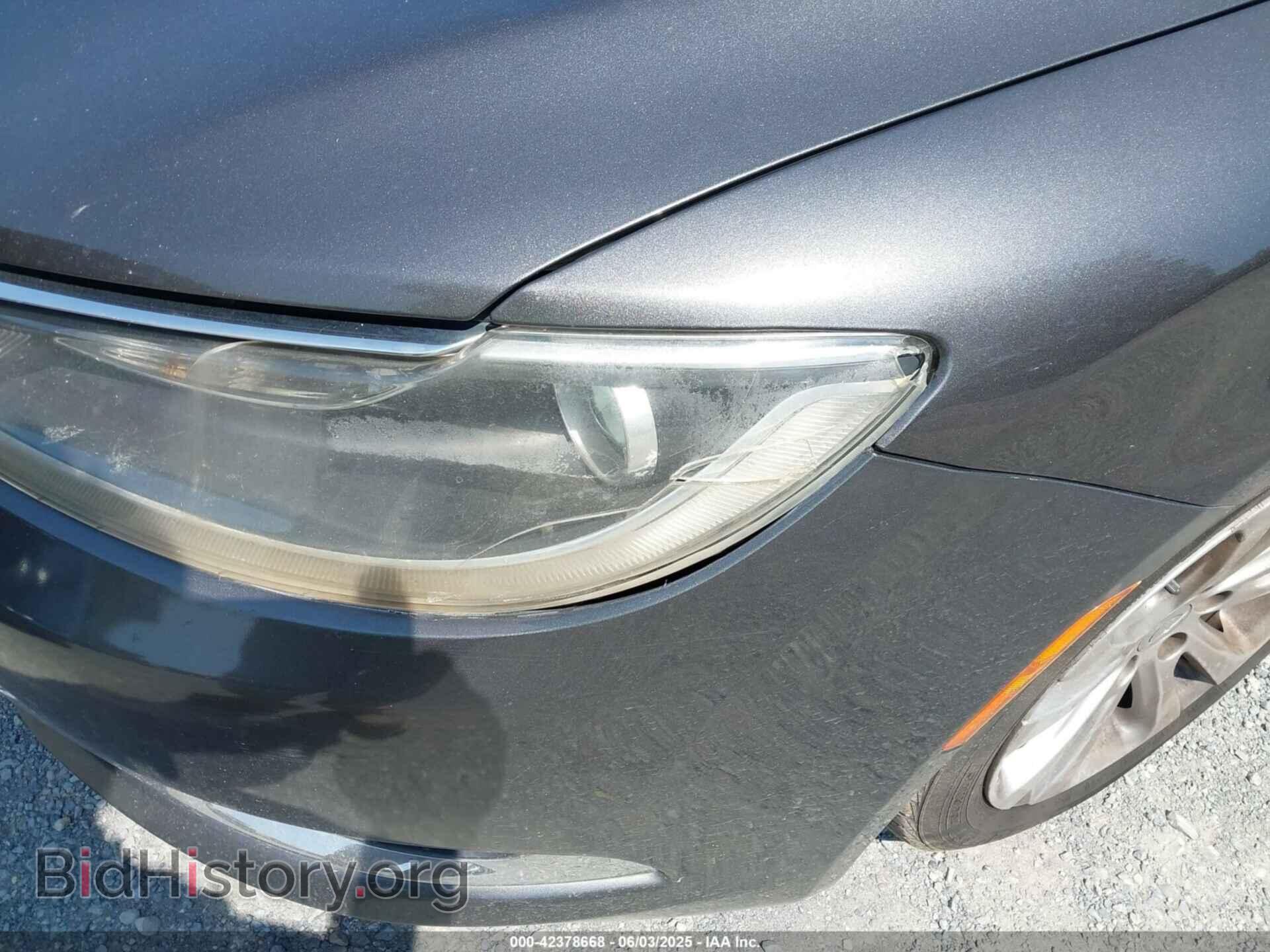 2016 CHRYSLER 200 - VIN: 1C3CCCAB0GN127323 - Фото 6