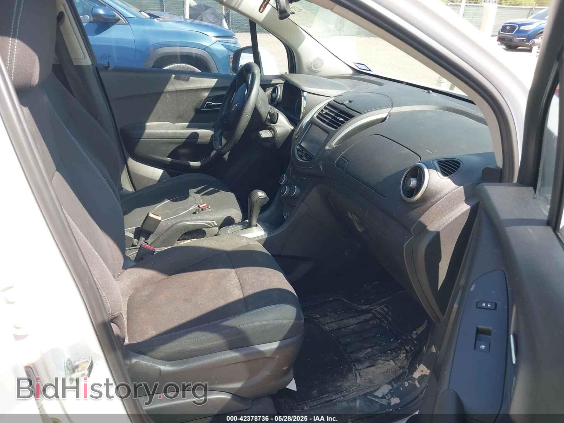 2016 CHEVROLET TRAX - VIN: 3GNCJKSB0GL259709 - Фото 5