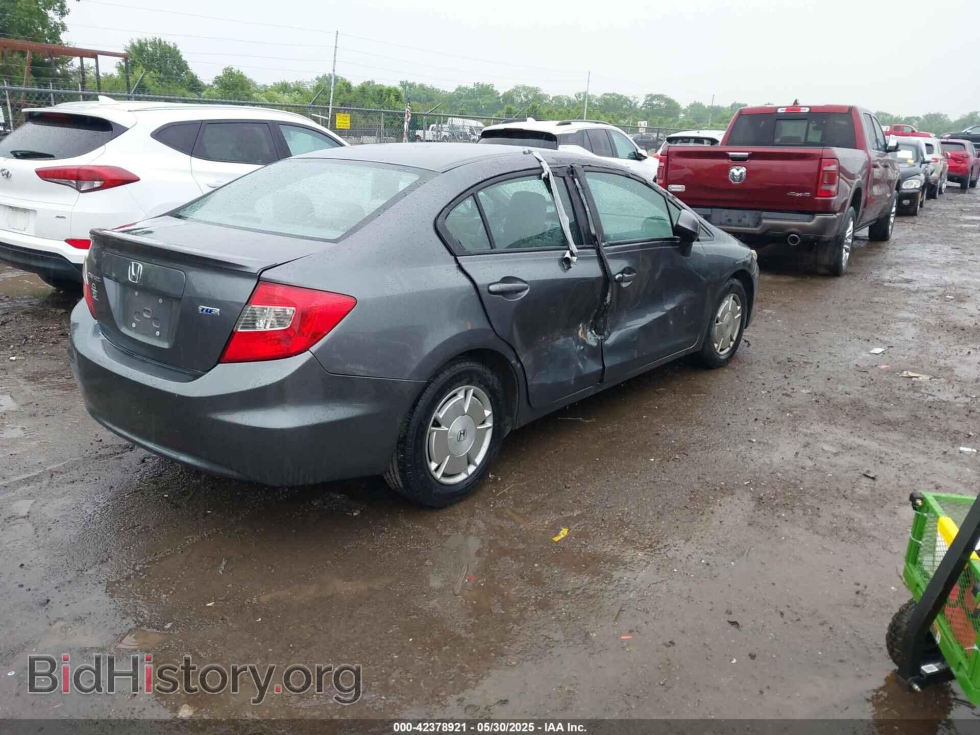 2012 HONDA CIVIC - VIN: 2HGFB2F69CH317689 - Фото 4