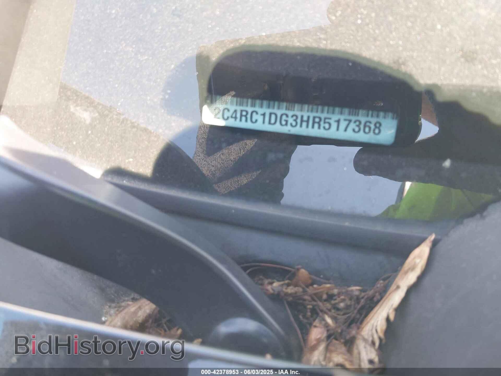 2017 CHRYSLER PACIFICA - VIN: 2C4RC1DG3HR517368 - Фото 17