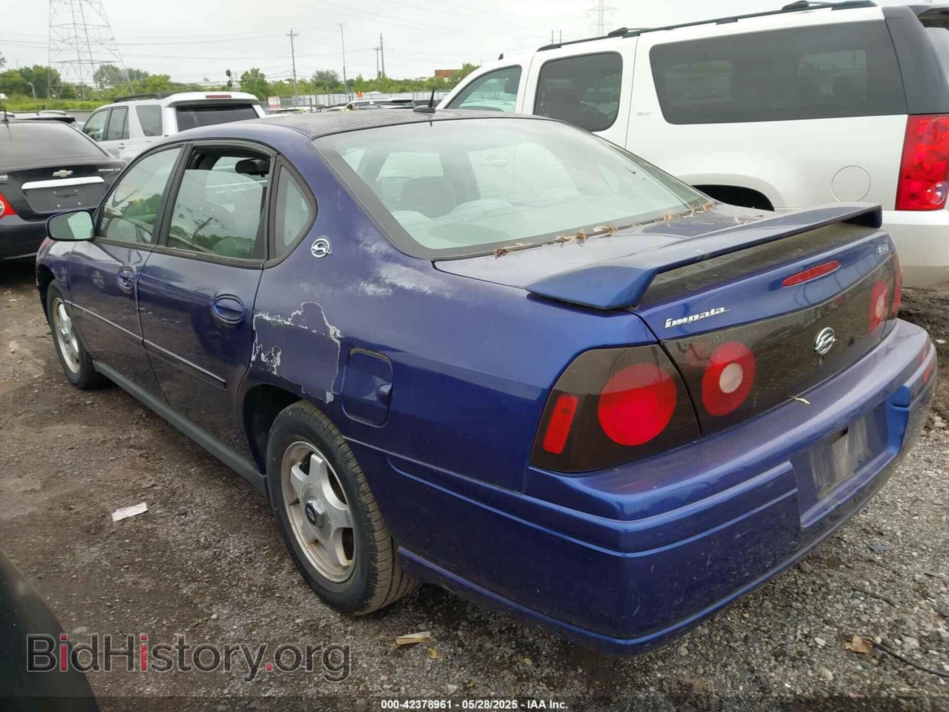 2005 CHEVROLET IMPALA - VIN: 2G1WF52E259220020 - Фото 3