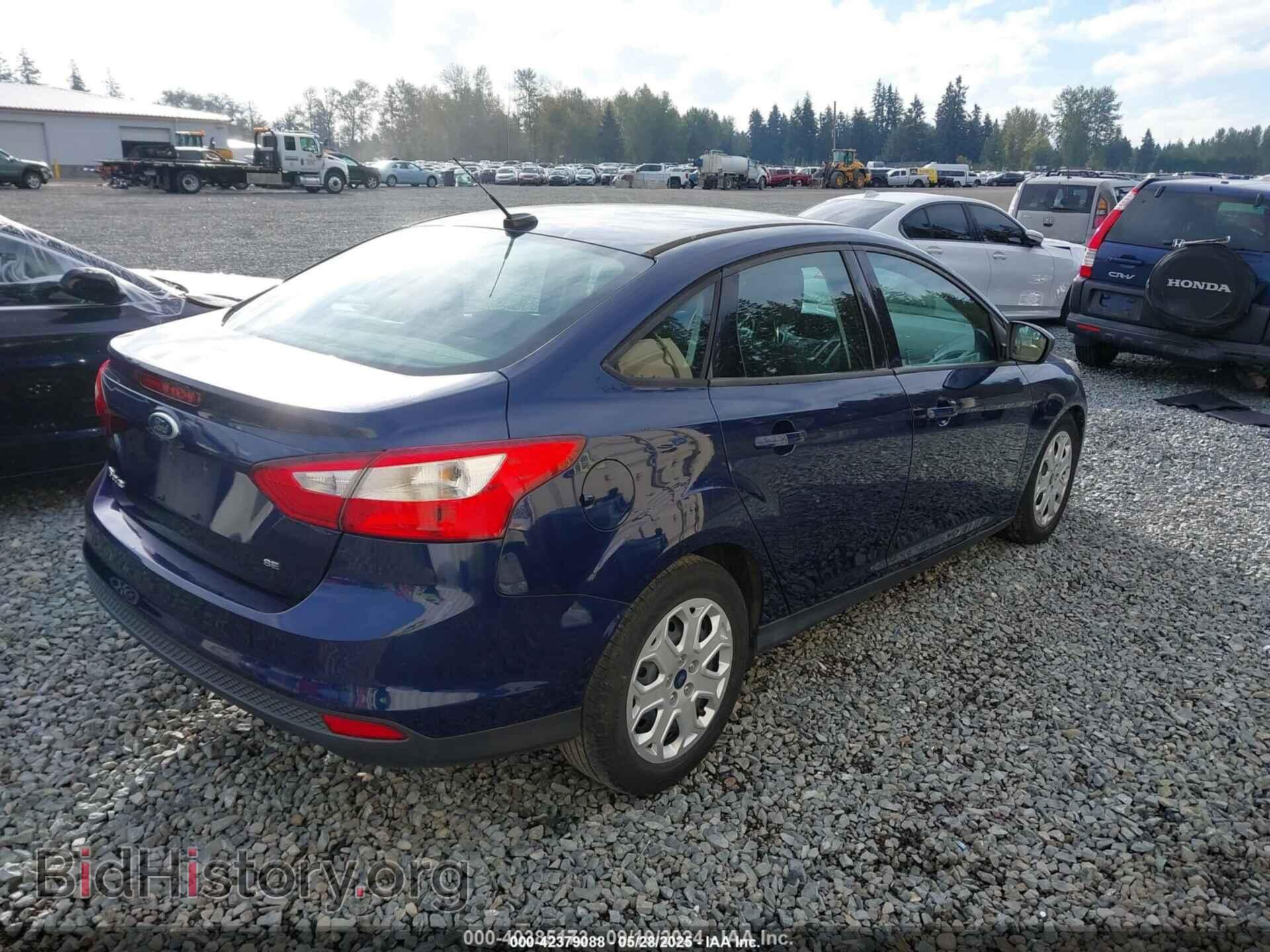 2012 FORD FOCUS - VIN: 1FAHP3F23CL163372 - Фото 4