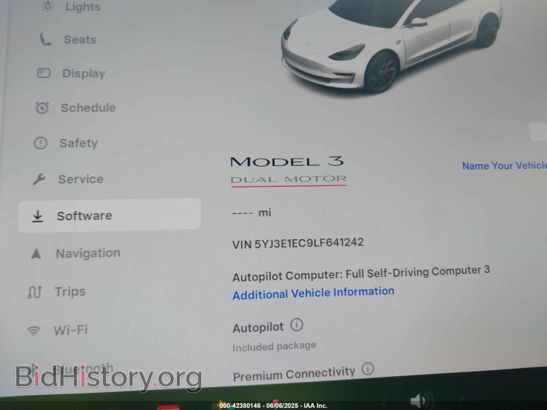 2020 TESLA MODEL 3 - VIN: 5YJ3E1EC9LF641242 - Фото 7