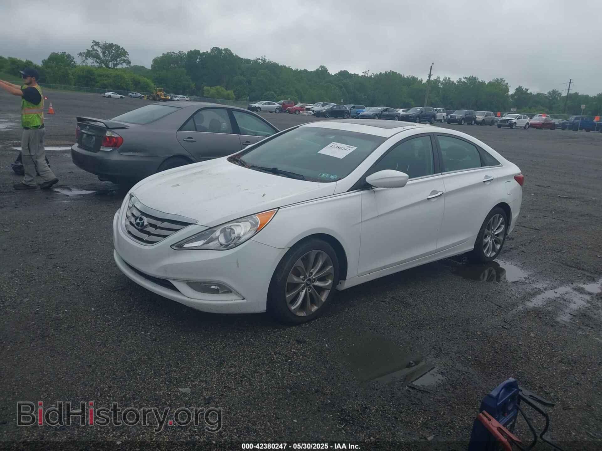 2013 HYUNDAI SONATA - VIN: 5NPEC4AC5DH761872 - Фото 2
