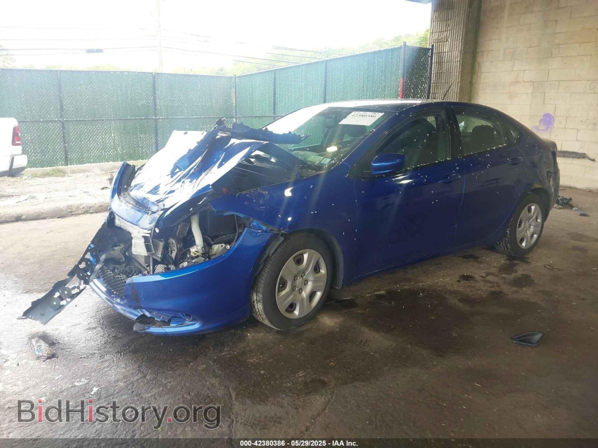2013 DODGE DART - VIN: 1C3CDFAH2DD296540 - Фото 2