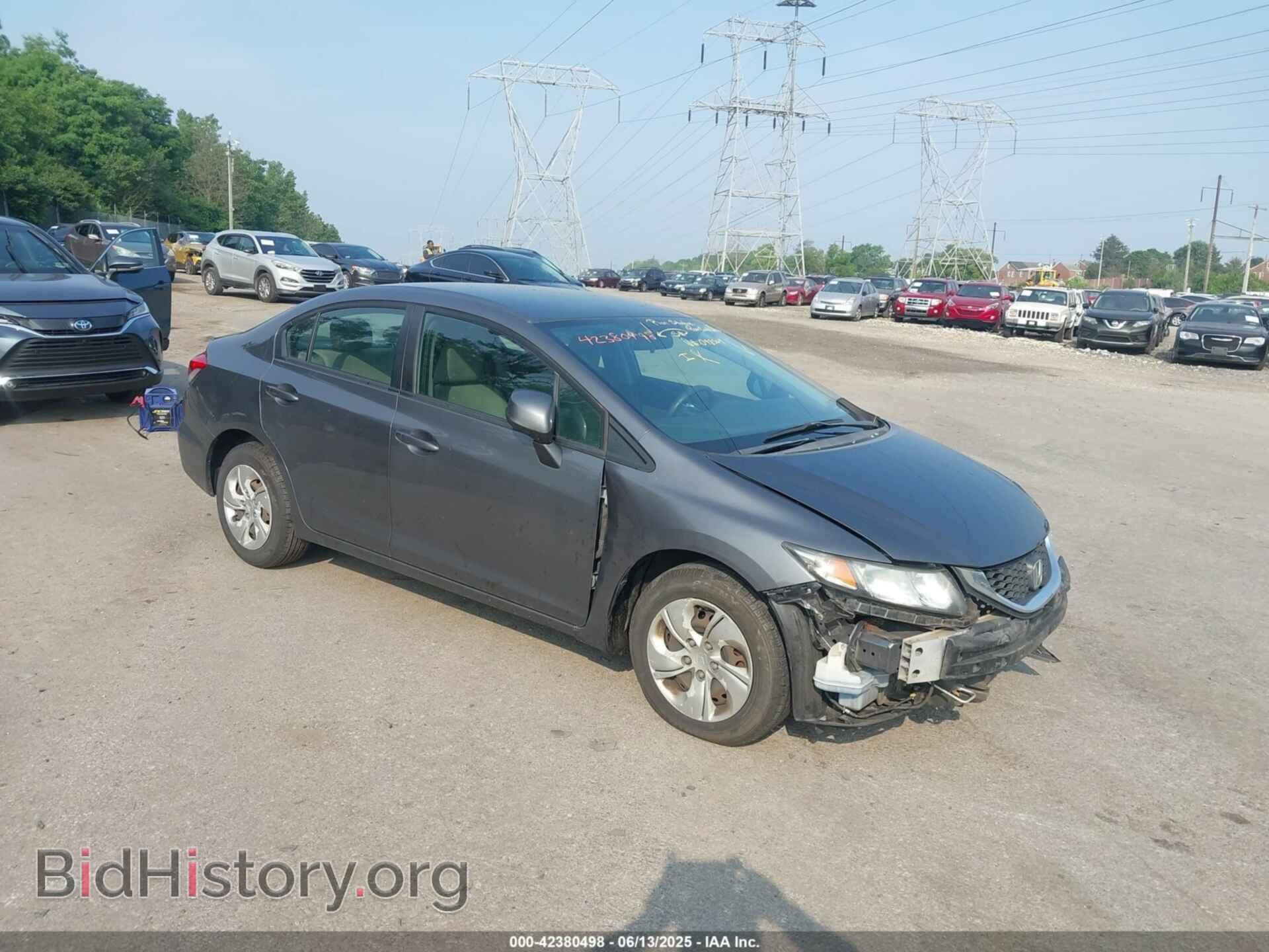 Photo 19XFB2E54DE098564 - HONDA CIVIC 2013