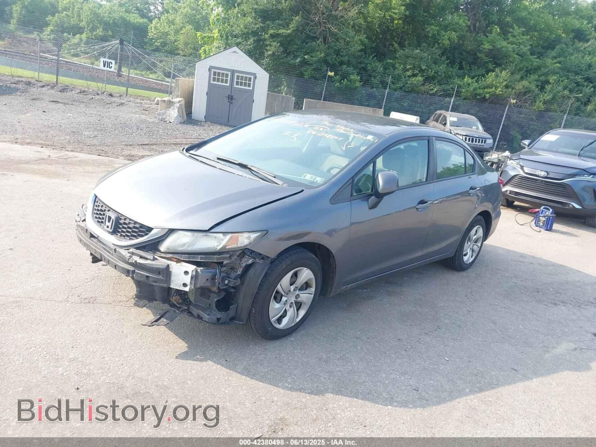 2013 HONDA CIVIC - VIN: 19XFB2E54DE098564 - Photo 2