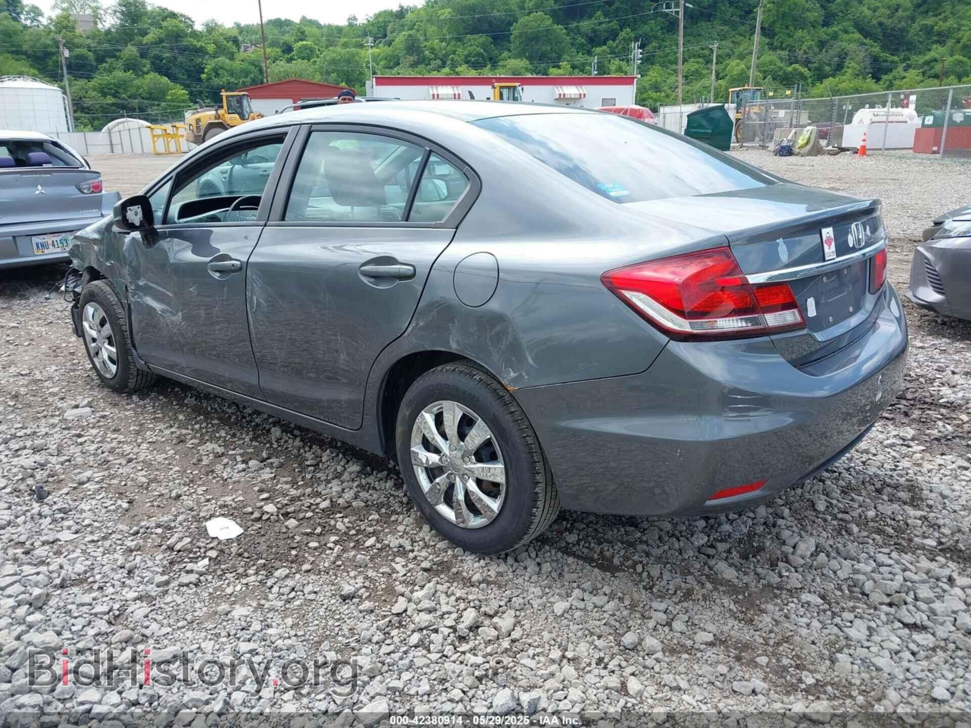 2013 HONDA CIVIC - VIN: 19XFB2F53DE249490 - Фото 3