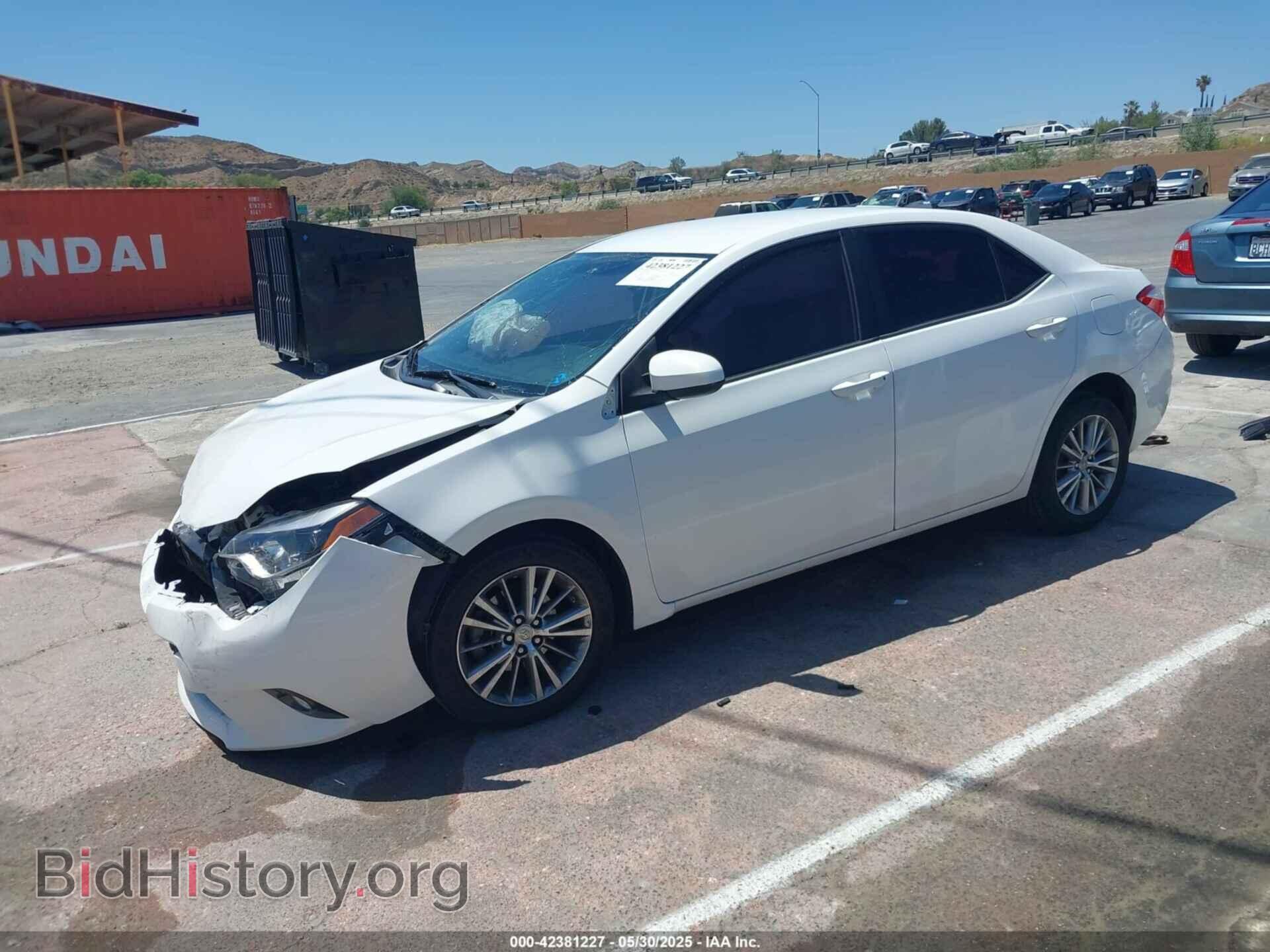2015 TOYOTA COROLLA - VIN: 5YFBURHE6FP310458 - Фото 2