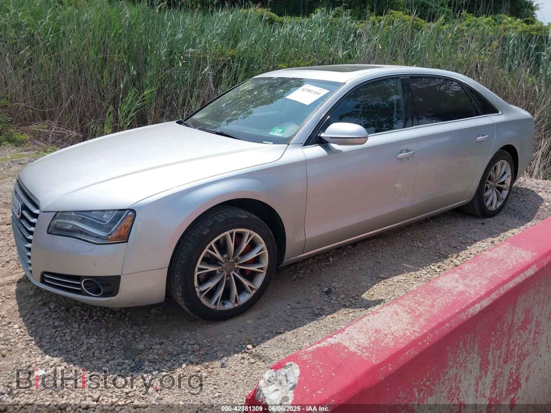 2013 AUDI A8 L - VIN: WAURGAFD6DN004126 - Photo 2