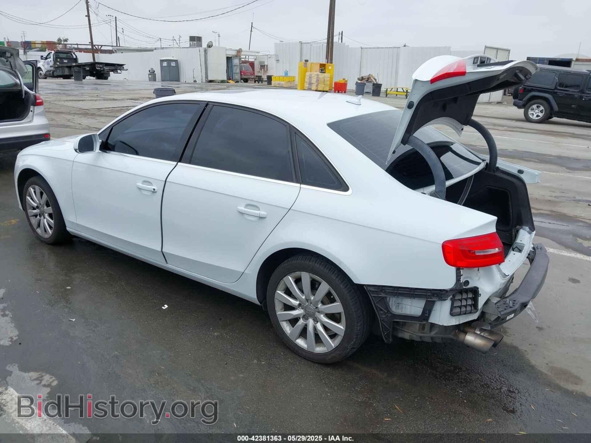 2013 AUDI A4 - VIN: WAUAFAFL3DN037267 - Фото 3