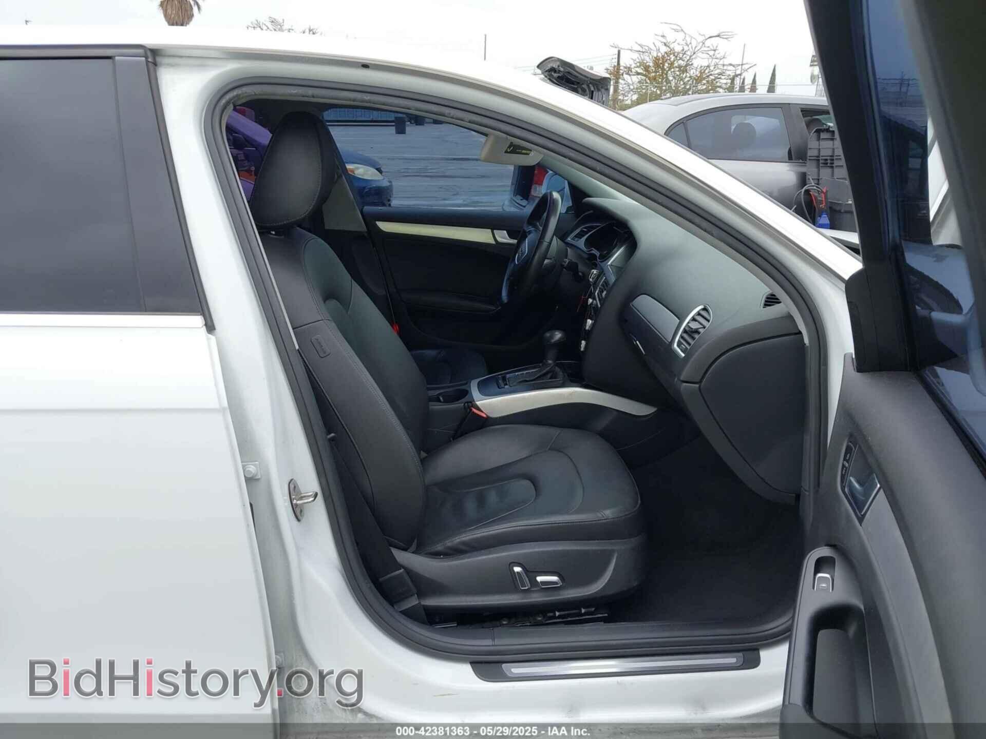 2013 AUDI A4 - VIN: WAUAFAFL3DN037267 - Фото 5