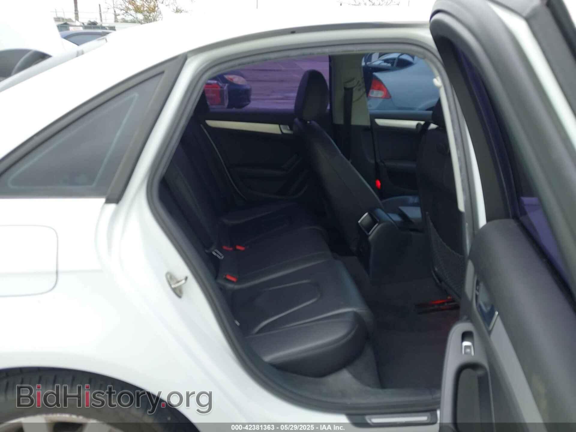 2013 AUDI A4 - VIN: WAUAFAFL3DN037267 - Фото 8