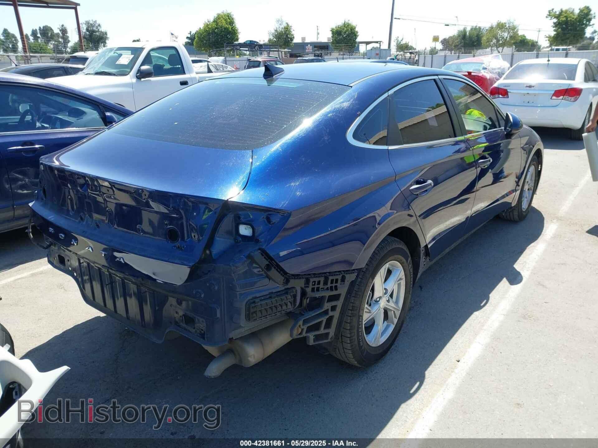 2020 HYUNDAI SONATA - VIN: 5NPEG4JA1LH043284 - Фото 4