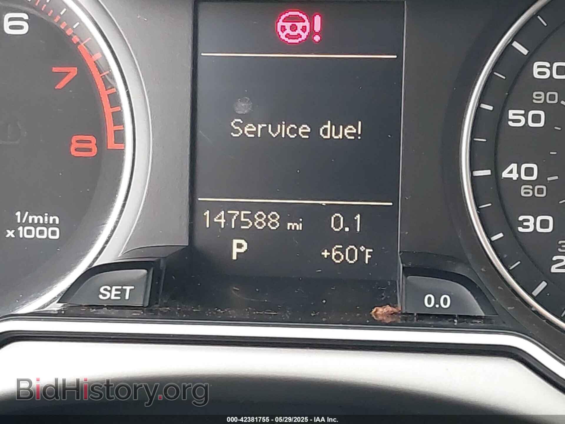 2013 AUDI A4 - VIN: WAUBFAFL3DN044904 - Фото 7