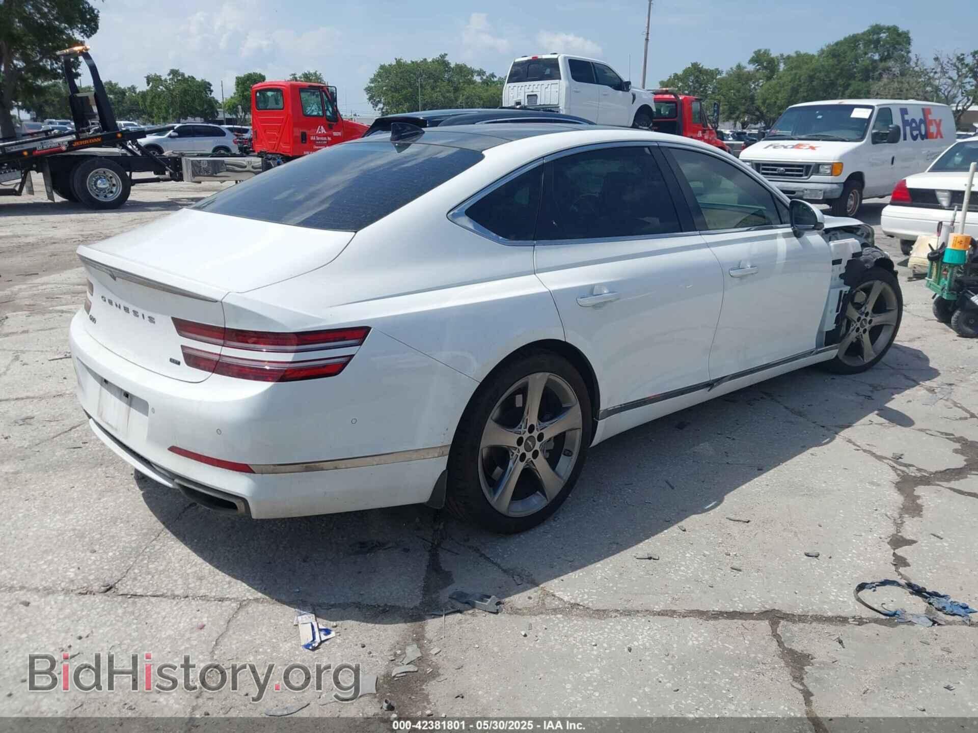 2021 GENESIS G80 - VIN: KMTGC4SD3MU088300 - Фото 4