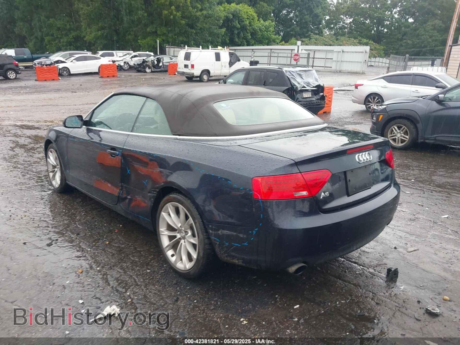 2014 AUDI A5 - VIN: WAUAFAFH4EN007563 - Фото 3