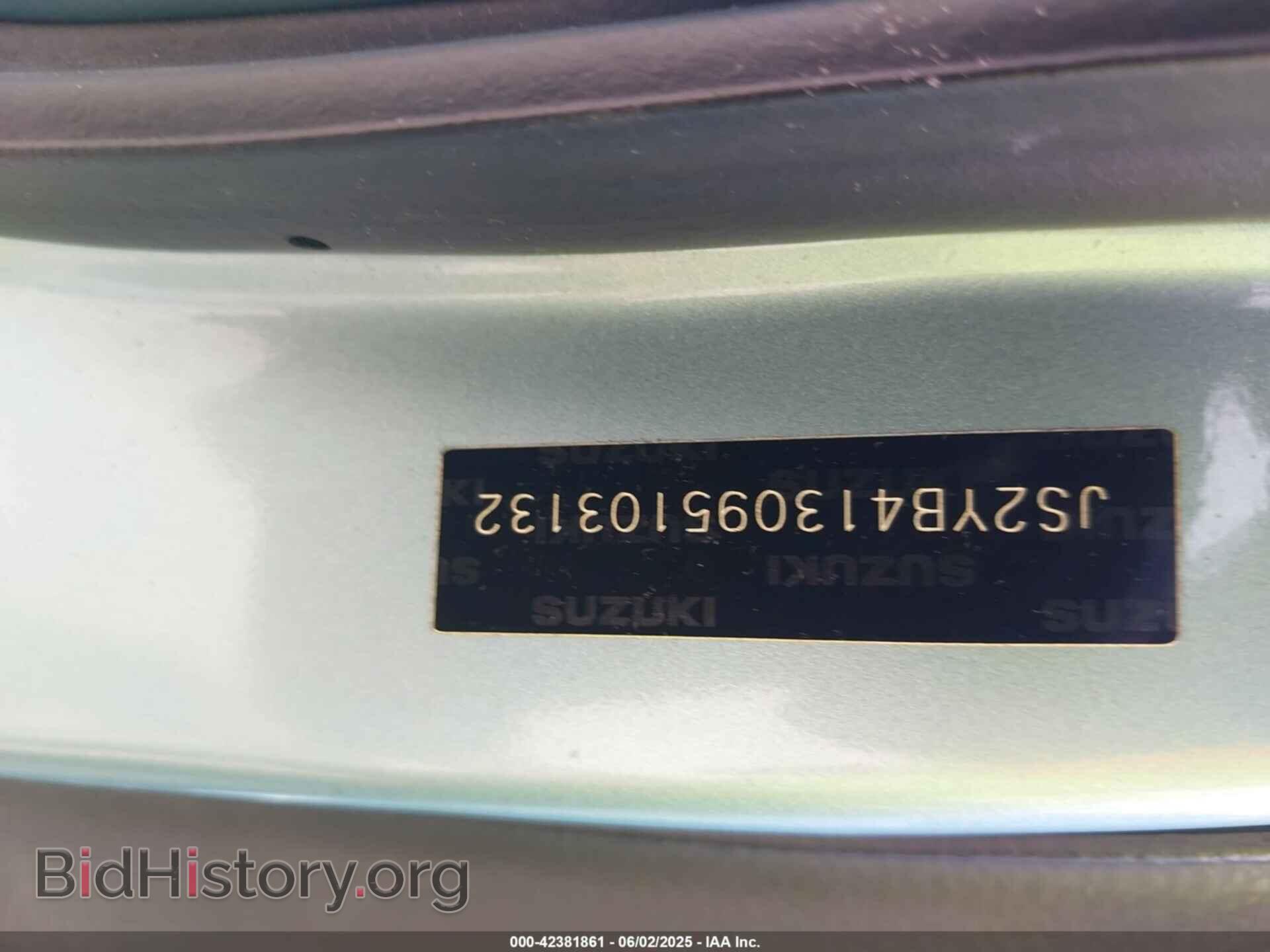2009 SUZUKI SX4 - VIN: JS2YB413095103132 - Photo 9
