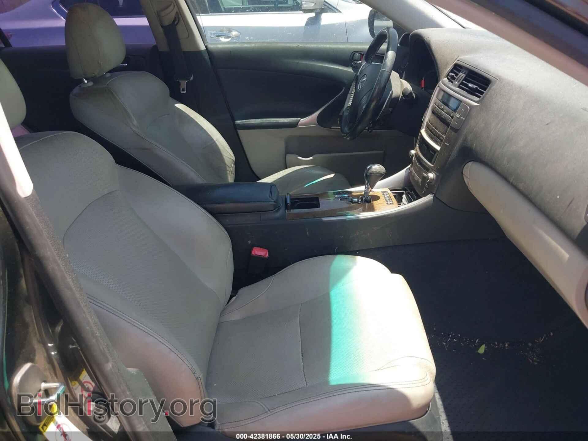 2010 LEXUS IS 250 - VIN: JTHBF5C20A2097349 - Фото 5