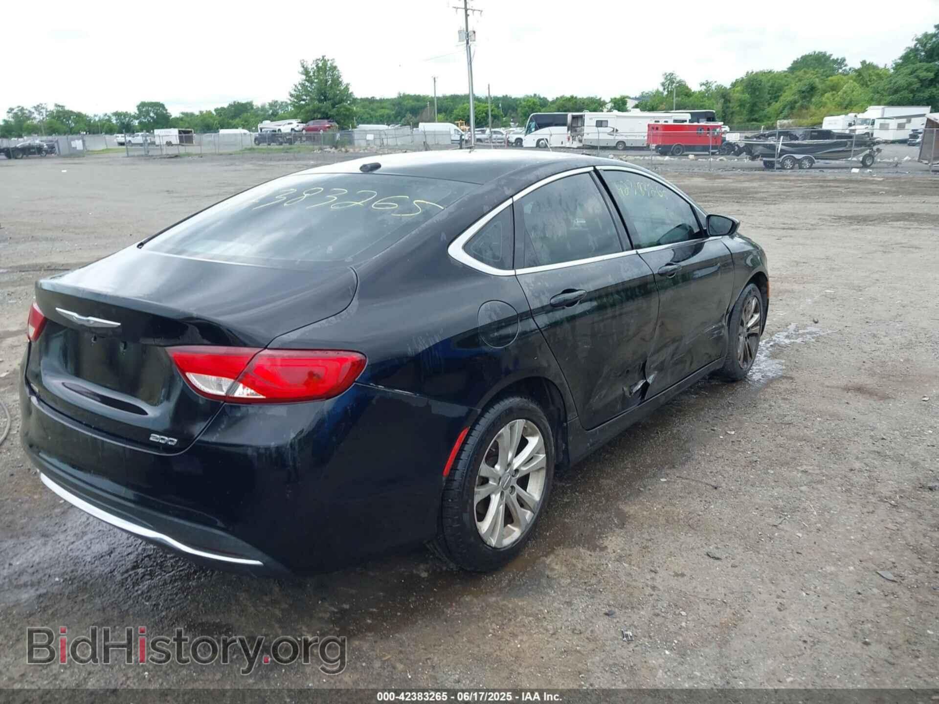 2015 CHRYSLER 200 - VIN: 1C3CCCAB4FN675596 - Фото 4