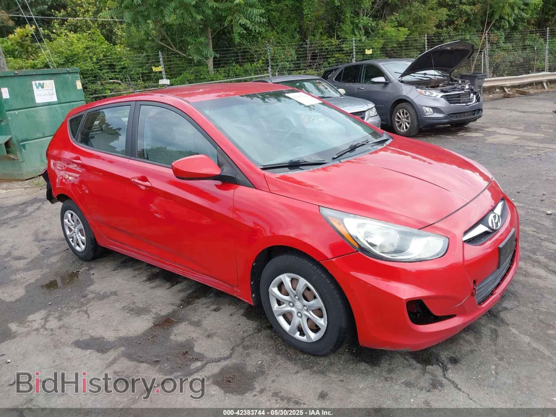 Фотография KMHCT5AE6CU012772 - HYUNDAI ACCENT 2012