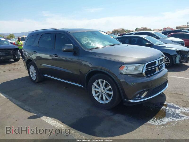 2015 Dodge DURANGO SXT (VIN 1C4RDHAG3FC745421) — фото 1 из 16, IAAI, повреждение: левая передняя часть