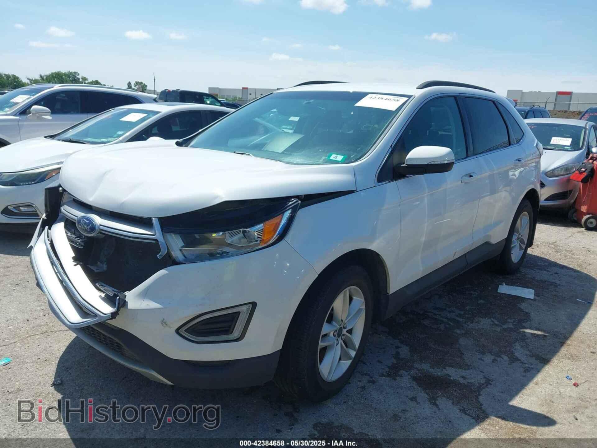 2015 FORD EDGE - VIN: 2FMTK4J82FBB43876 - Фото 2