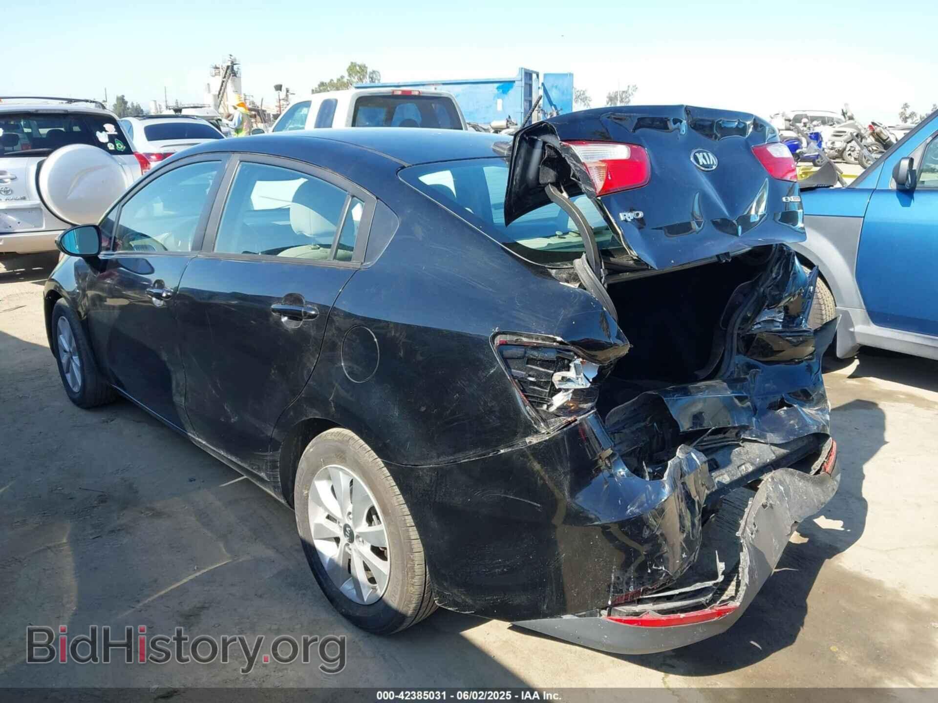 2017 KIA RIO - VIN: KNADN4A30H6040460 - Фото 3