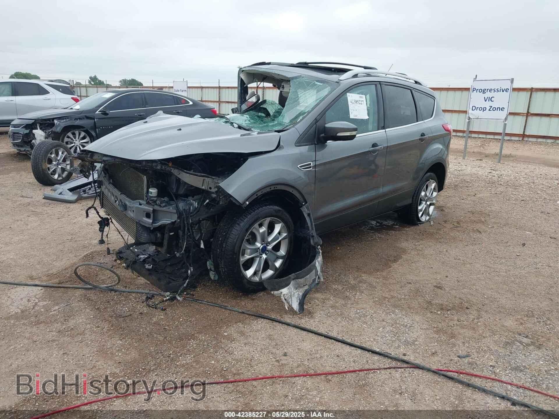 2014 FORD ESCAPE - VIN: 1FMCU9J91EUB84881 - Фото 2
