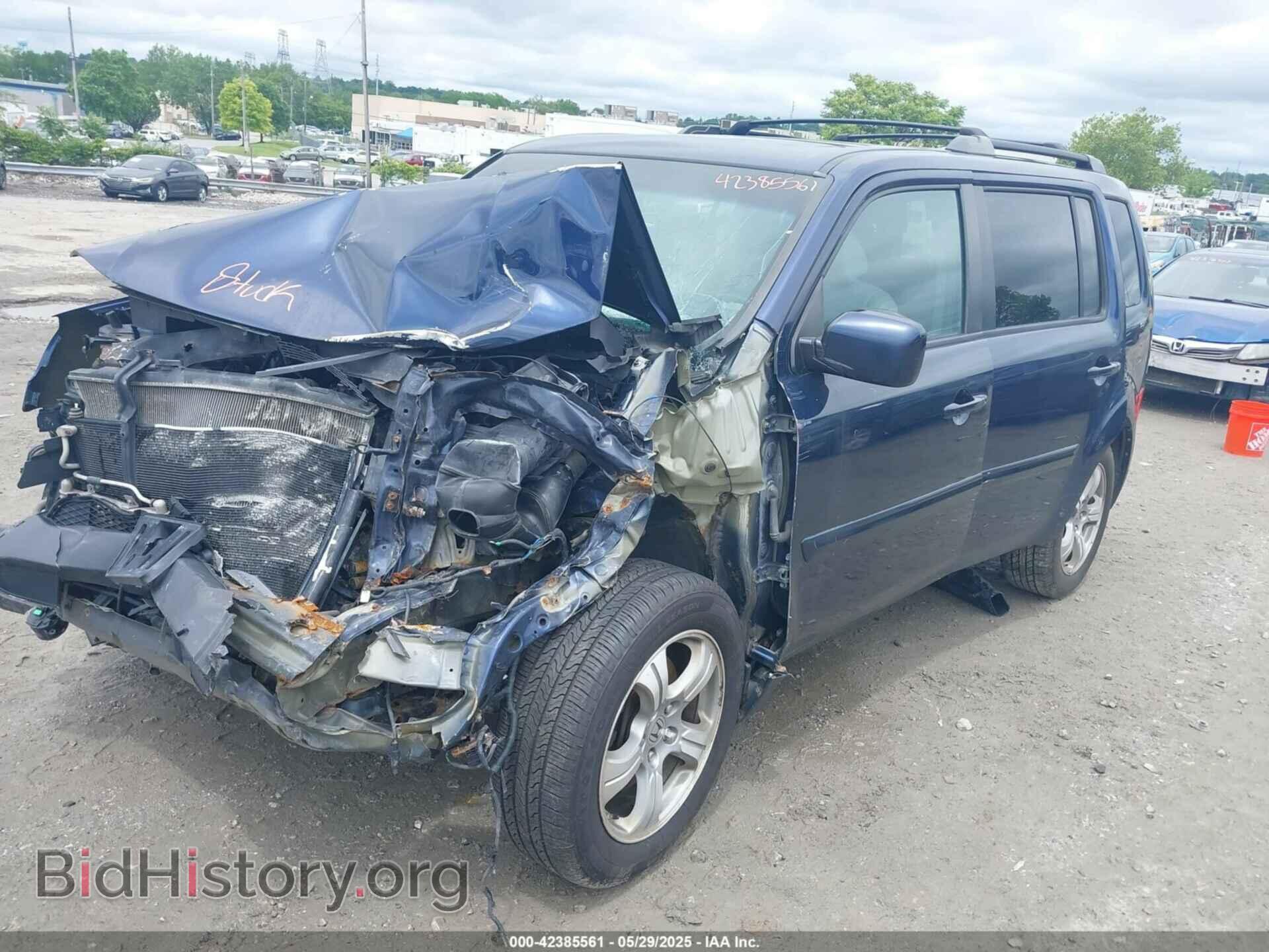 2013 HONDA PILOT - VIN: 5FNYF4H62DB072097 - Фото 2