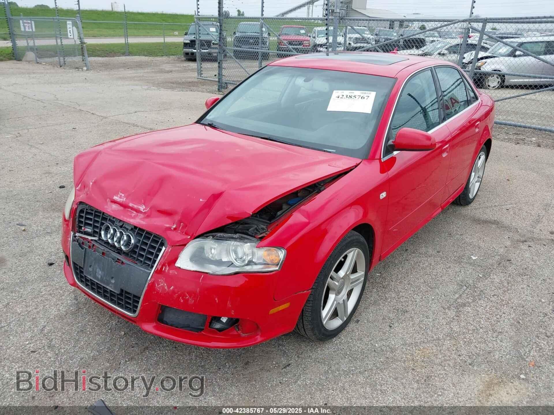 2008 AUDI A4 - VIN: WAUDF78EX8A031865 - Фото 2