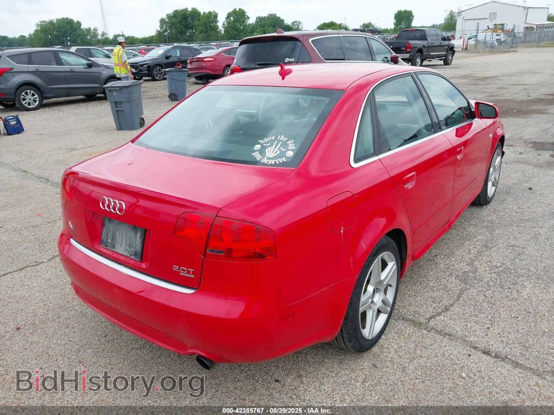 2008 AUDI A4 - VIN: WAUDF78EX8A031865 - Фото 4