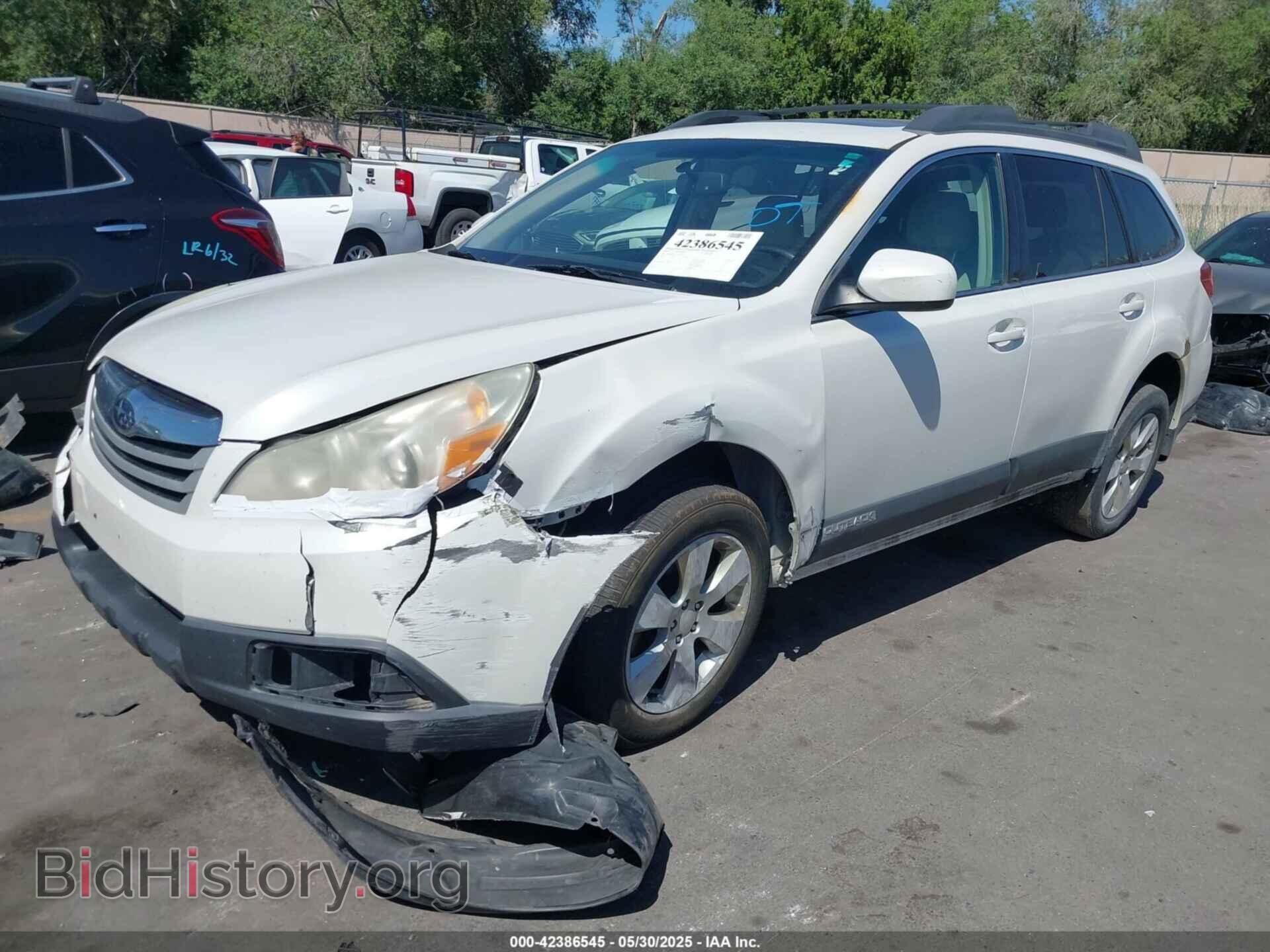 2010 SUBARU OUTBACK - VIN: 4S4BRBGC3A3354195 - Фото 2