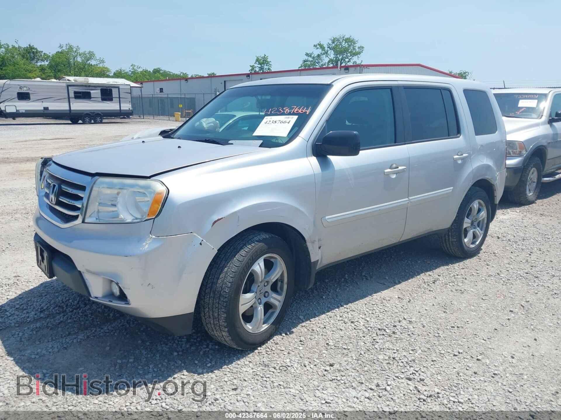 2014 HONDA PILOT - VIN: 5FNYF3H53EB016916 - Фото 2