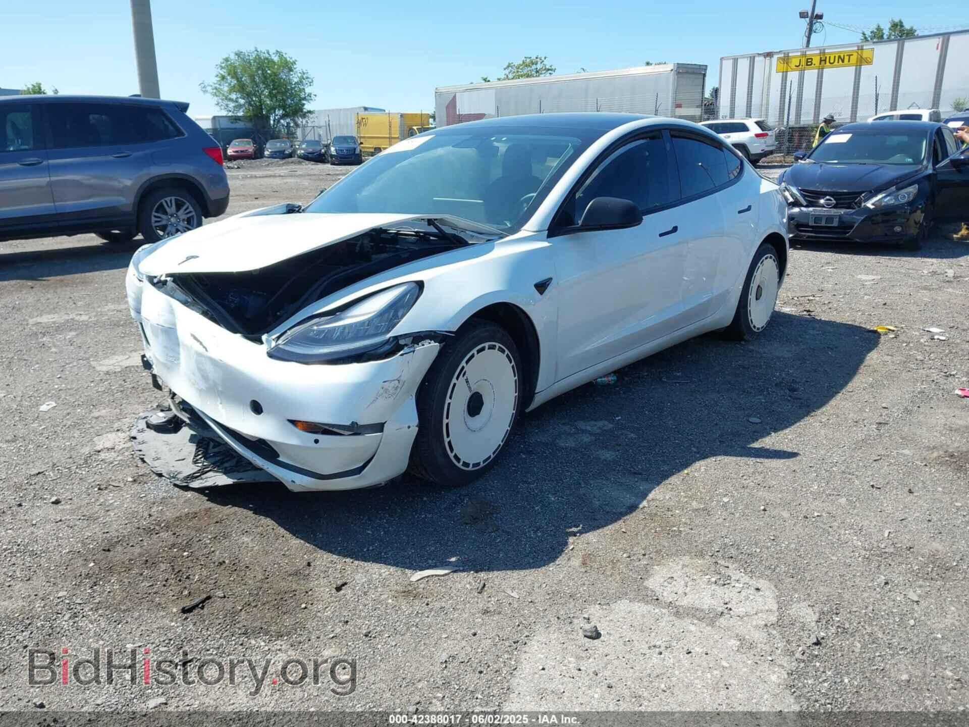 2021 TESLA MODEL 3 - VIN: 5YJ3E1EA7MF853671 - Фото 2