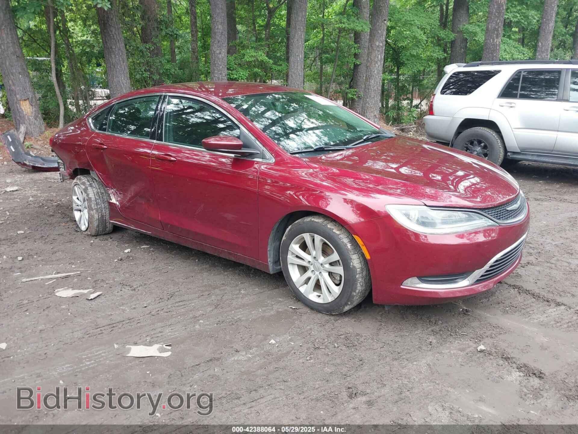 Фотография 1C3CCCABXFN601082 - CHRYSLER 200 2015
