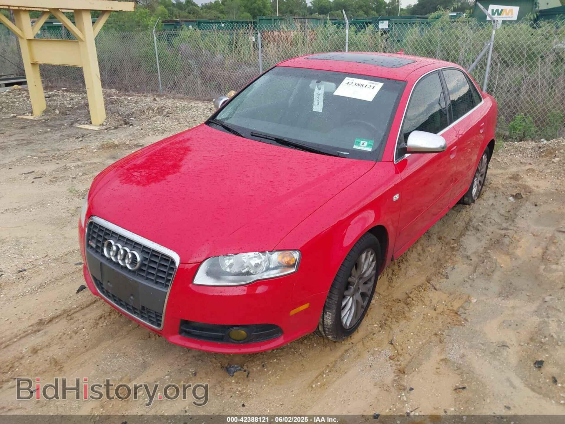 2008 AUDI A4 - VIN: WAUDF78E28A164524 - Фото 2