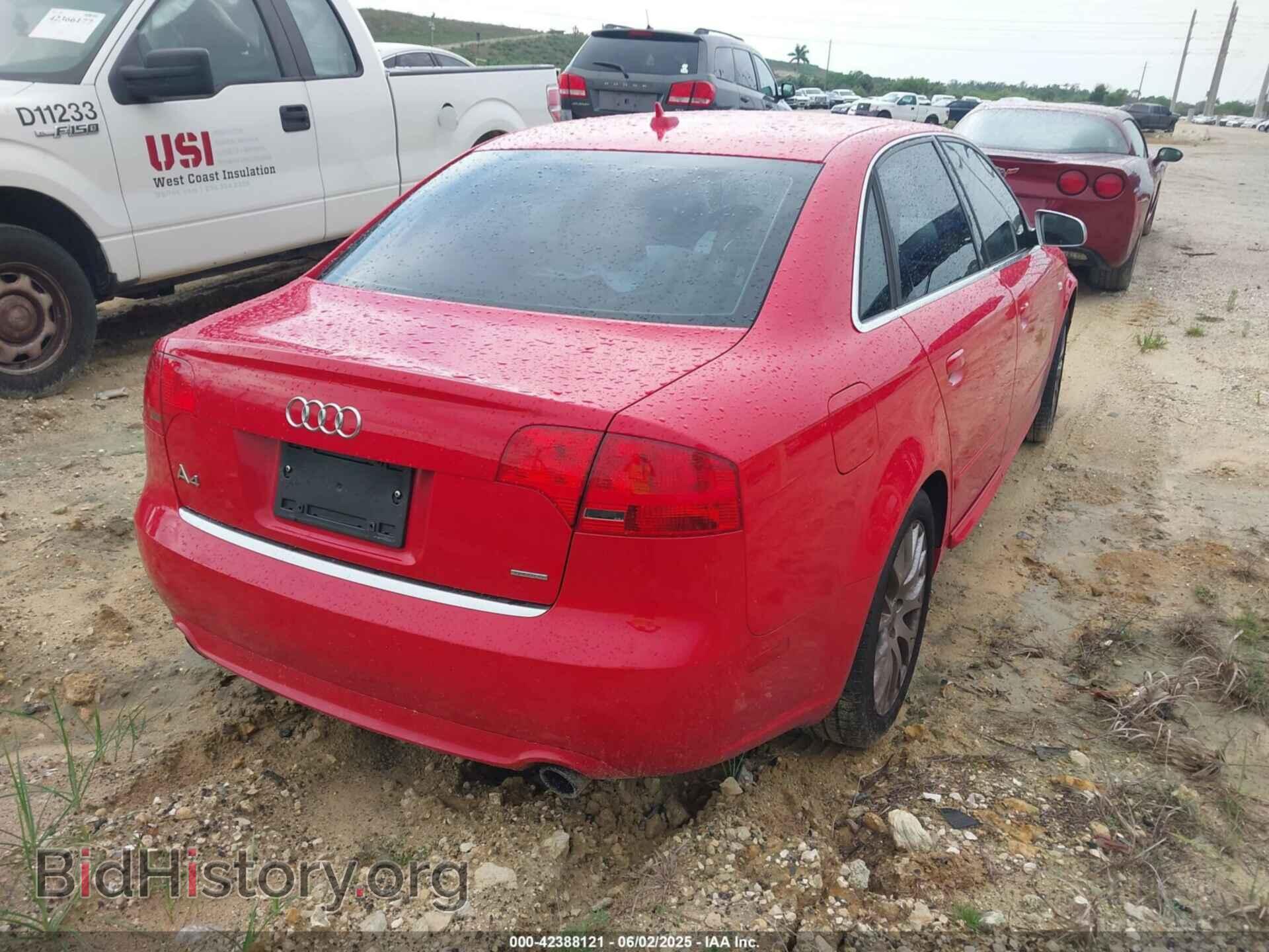 2008 AUDI A4 - VIN: WAUDF78E28A164524 - Фото 4