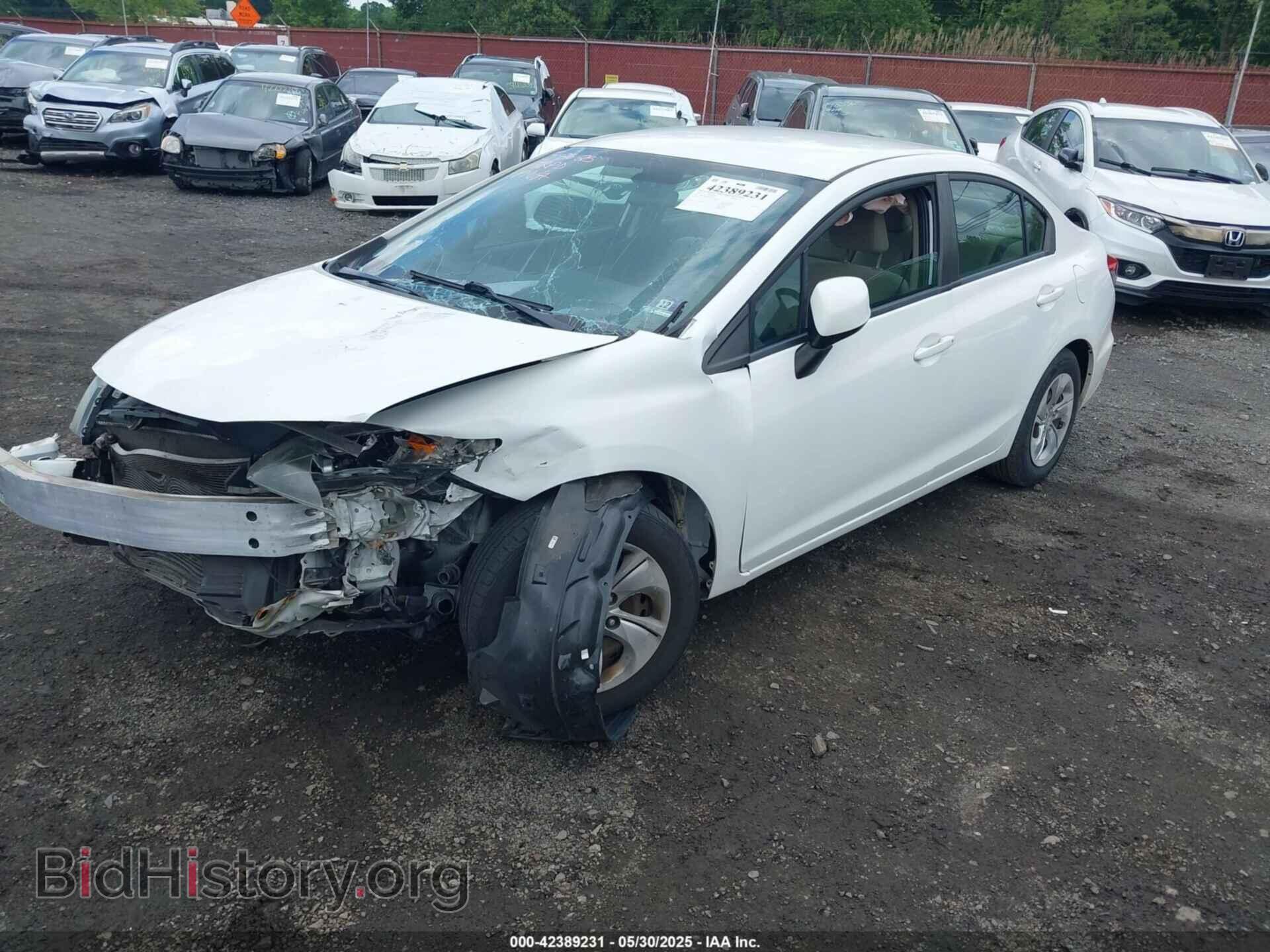 2013 HONDA CIVIC - VIN: 19XFB2F59DE288519 - Фото 2