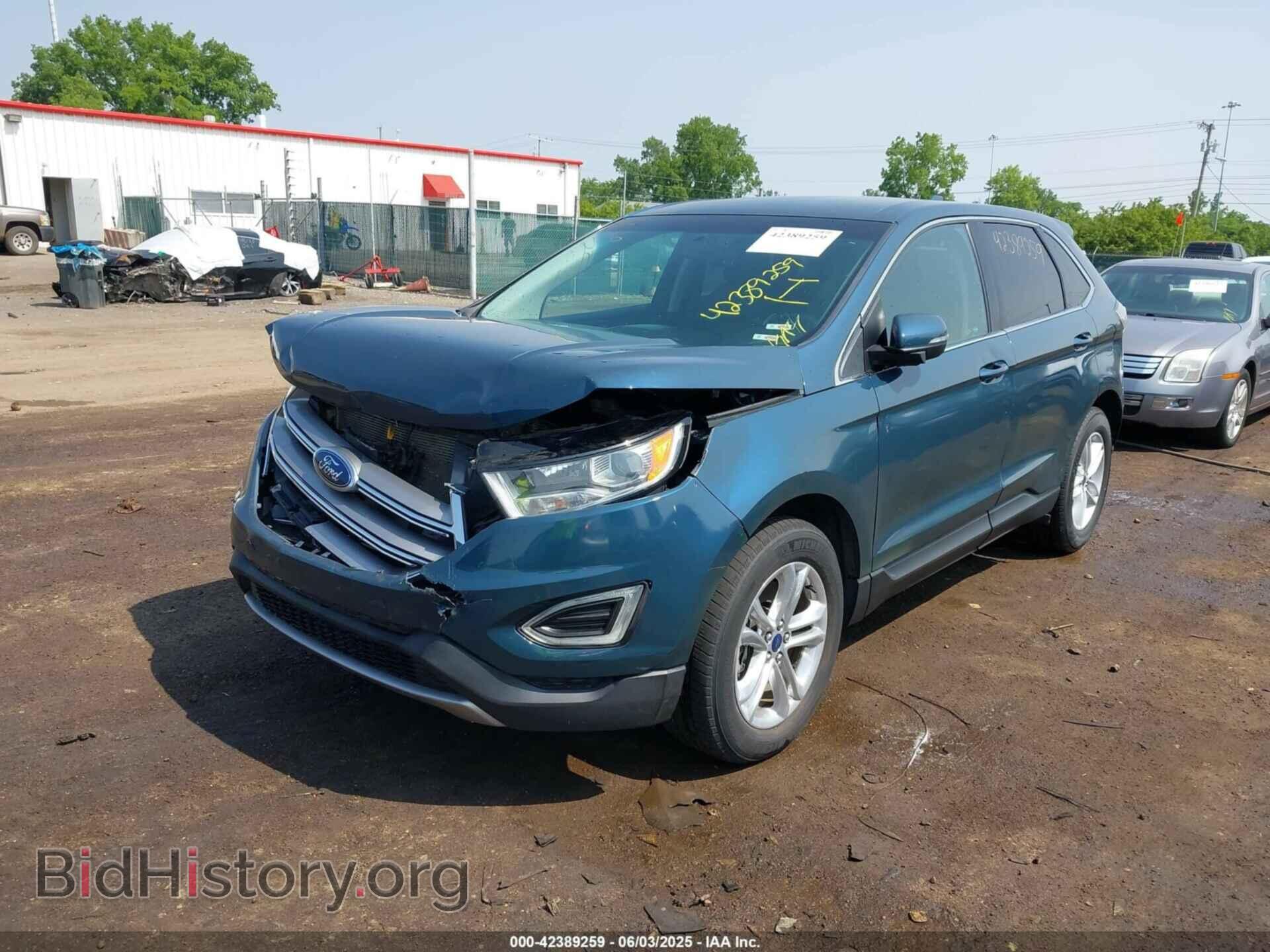 2016 FORD EDGE - VIN: 2FMPK4J92GBB03700 - Фото 2