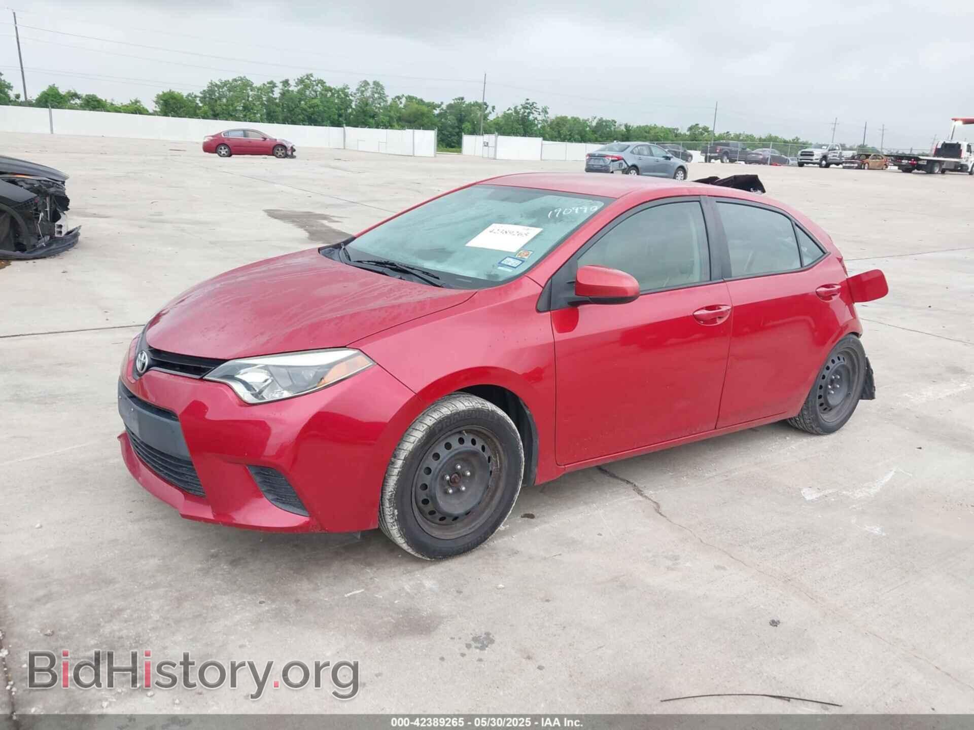 2014 TOYOTA COROLLA - VIN: 5YFBURHE5EP112324 - Фото 2