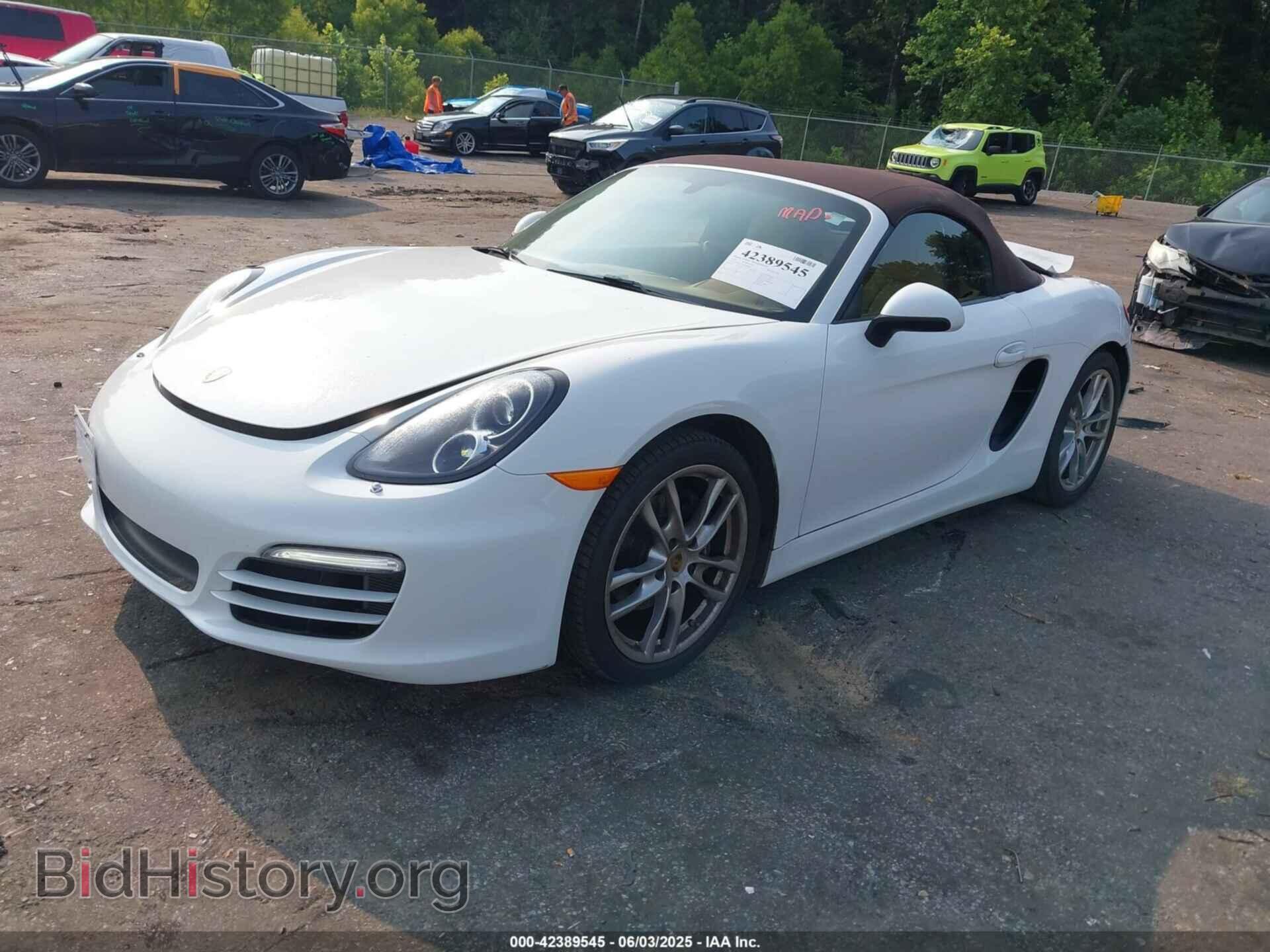 2014 PORSCHE BOXSTER - VIN: WP0CA2A80ES120371 - Фото 2