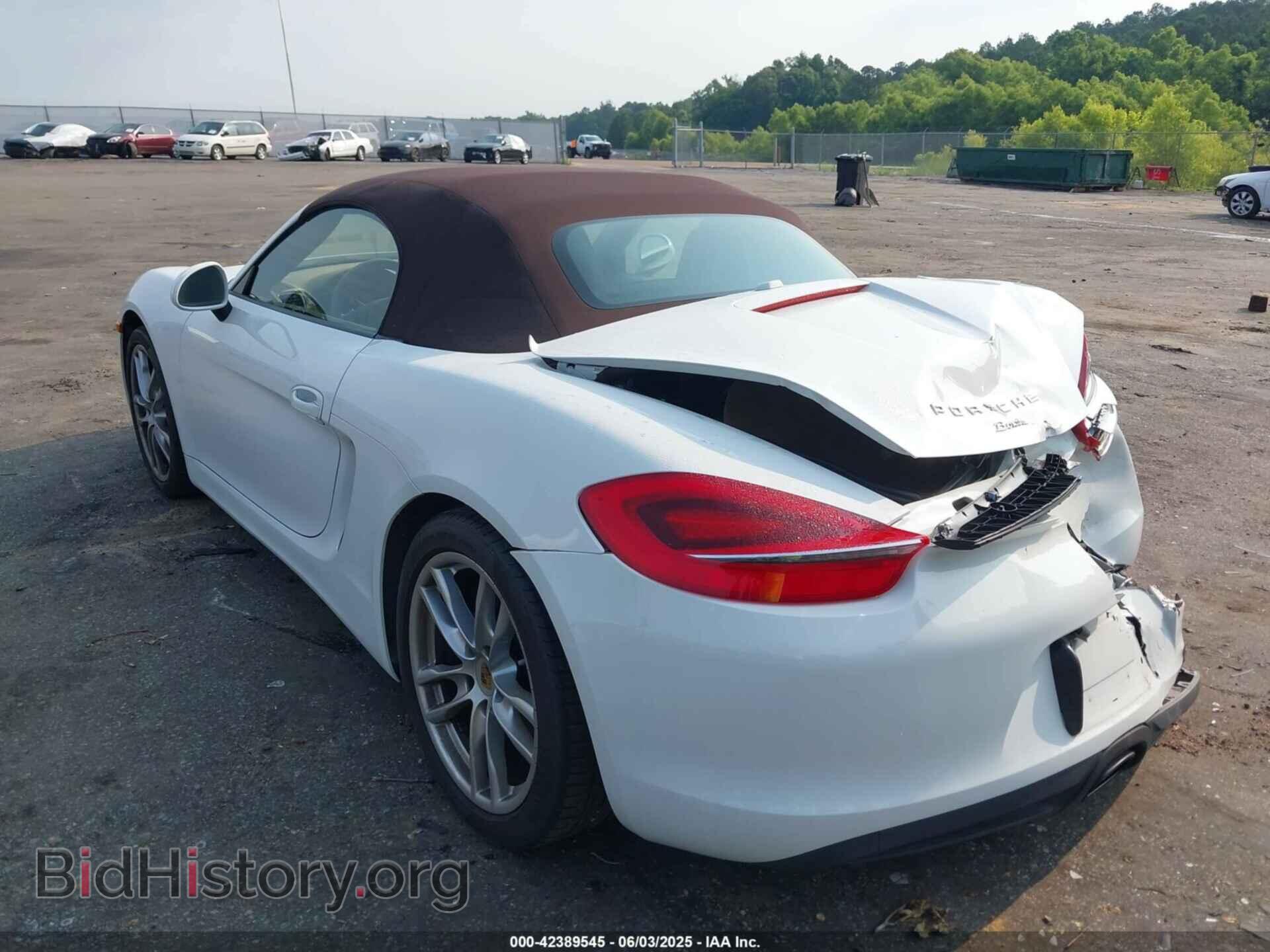 2014 PORSCHE BOXSTER - VIN: WP0CA2A80ES120371 - Фото 3