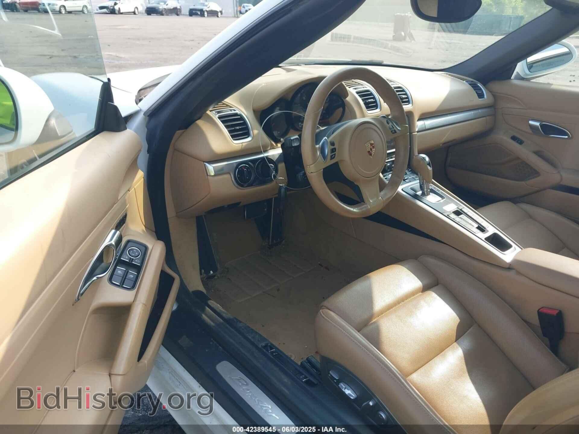 2014 PORSCHE BOXSTER - VIN: WP0CA2A80ES120371 - Фото 5