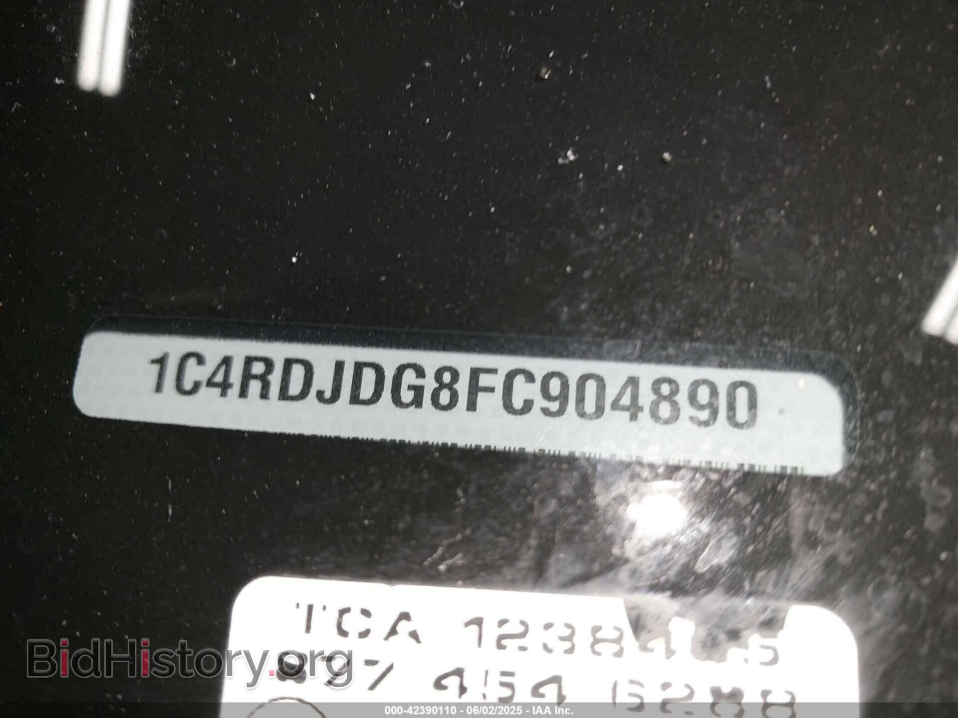 2015 DODGE DURANGO - VIN: 1C4RDJDG8FC904890 - Фото 9