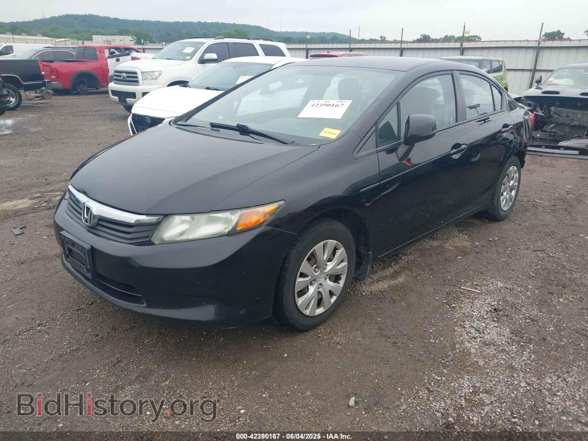 2012 HONDA CIVIC - VIN: 19XFB2F59CE067985 - Фото 2